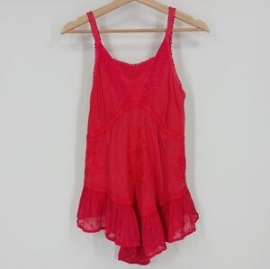 Rebellion Embroidered Lacey Cami